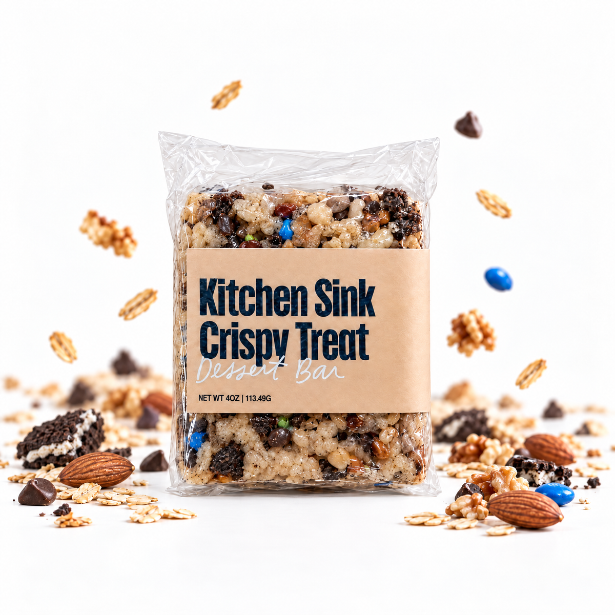 Kitchen Sink Krispie Treat Granola Bar